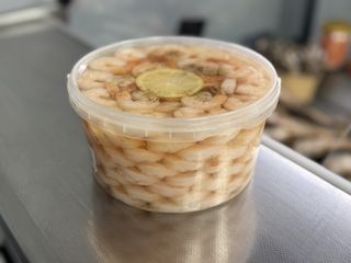 Креветка маринована з лимоном