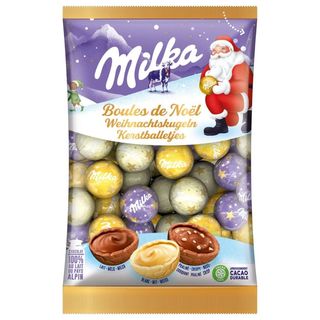 Boules De Noël Assortiment Praliné Milka 350 g