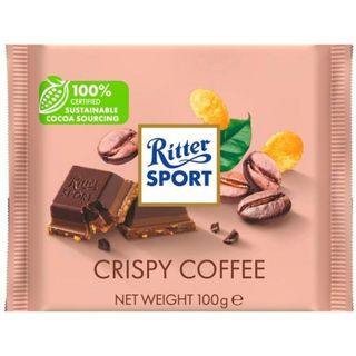 Tablette Chocolat Crispy Coffee Ritter 100g