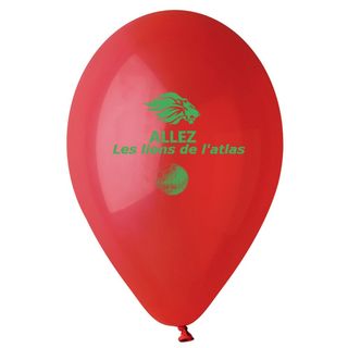 8 Ballons Rouges Allez les Lions de l'Atlas