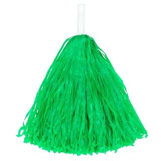 Pompon Cheerleading Vert Vif 34 cm