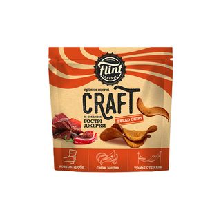 Грінки Flint Craft Grenki гострі джерки 90г