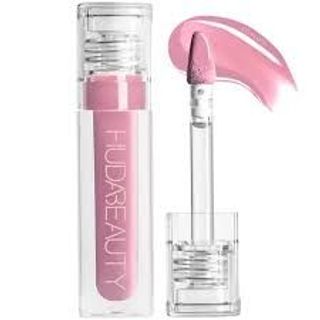 HUDA BRAUTY FAUX FILLER EXTRA SHINE LIP GLOSS ROSE
