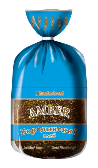 Pan moreno "Borodinskiy" rebanado, 700 g