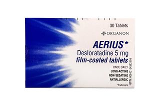 Aerius Desloratadine Antiallergic Tablets, 30 Tablets
