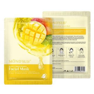 Маска Mond'Sub (МондСаб) для обличчя освітлююча Манго (тканинна) 23 мл