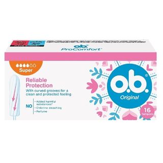Тампони гігієнічні o.b. (о бі) Original Super 16 шт