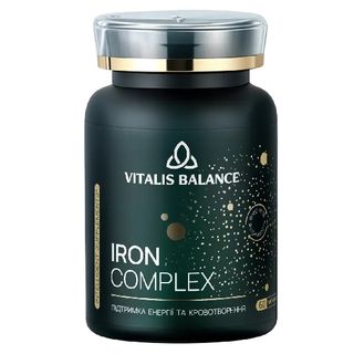 Vitalis Balance (Віталіс Баланс) Iron Complex комплекс із залізом таблетки №60