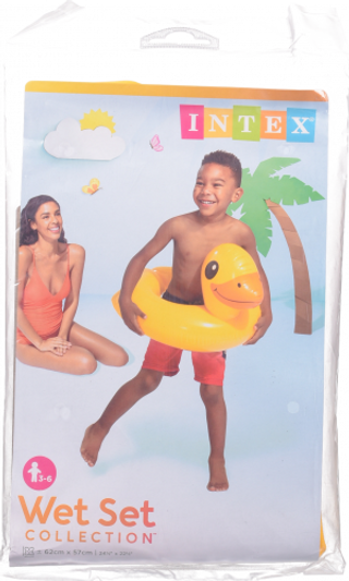 Круг Intex 59220 Пінгвін/Качечка/Фламінго 64х64/62х57/76х55 см