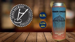 "Power Inside" west coast ipa, 0,5L, Agara Brewery
