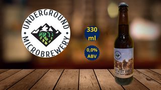 “Desert rose” ჯანჯაფილის ლუდი არაალკო, 0,33L, Underground Microbrewery