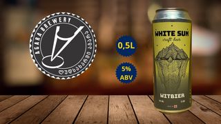 "White Sun" witbier, 0,5L, Agara Brewery