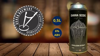 "Dark side" english stout, 0,5L, Agara Brewery