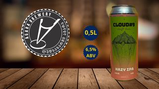 "Cloud #9" hazy ipa Agara Brewery, 6,5% alc
