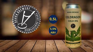 "Coldragon" cold ipa, 0,5L, Agara Brewery