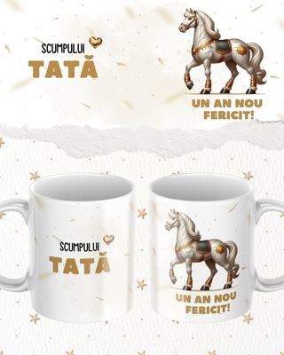 Cană La Mulți Ani tată