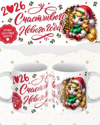 Cană La Mulți Ani prietena