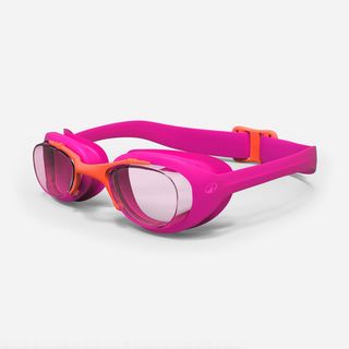 Gafas natación niños Xbase Rosa Coral Cristales Claros.S Rosa