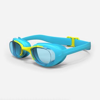 Gafas natación niños Xbase Azul Amarillo Cristales Claros.S Azul