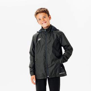 Chaqueta Impermeable De Fútbol Viralto Club Negro 161-172Cm14-15A Negro