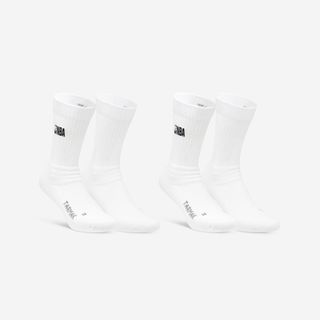 Lote De 2 Pares De Calcetines Nba Baloncesto - Adulto Unisex - So900 Blanco 45/47 Blanco