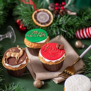 Cup-cake thème Noël