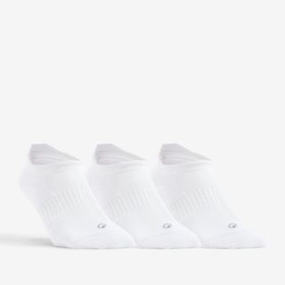 Calcetines Cortos De Tenis Pack De 3 Artengo Rs 500 Blanco 47/50 Blanco