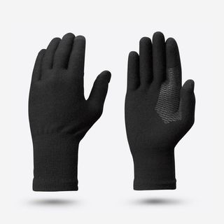Guantes térmicos de montaña y trekking táctiles Adulto Forclaz MT500.2XL 3XL Negro
