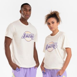 Camiseta de baloncesto NBA Lakers hombre/mujer TS 900 AD Blanco.L Blanco