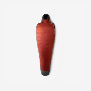 Saco de dormir plumón 0 °C confort forma momia Forclaz Trek900.M Gris