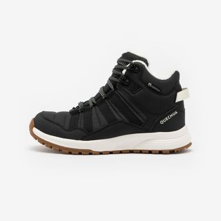 Botas de nieve y apreski impermeables Mujer Quechua SH500.38 . Negro