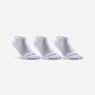 Calcetines cortos de tenis rs 100 blancos lote de 3.35/38