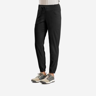 Pantalón de montaña y trekking Mujer Quechua NH100.46 (L31) Negro