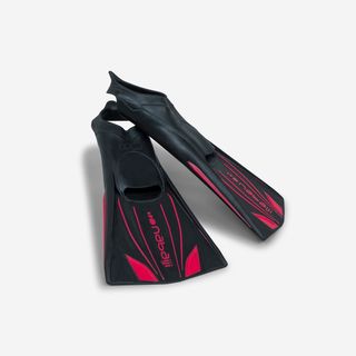 Aletas Natación Topfin Negro-Rojo 43/45 Negro