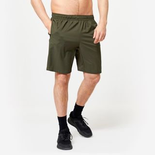 Pantalón Corto Short Con Bolsillo Hombre Domyos Fst 120 Verde 2Xl Verde