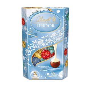 Chocolats assortis avec remplissage crémeux Lindt Lindor 337 G.