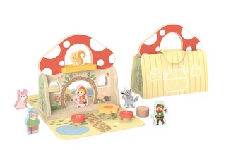 წითელქუდას სათამაშო ნაკრები — „ზღაპარი, რომელიც ბავშვმა თავად უნდა მოყვეს“