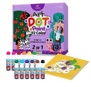 Dot Paint – 12 Color — „ფერთა დიდი დღესასწაული“