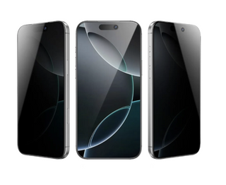 Green Lion 9H Steve Privacy Screen Protector for iP 17 Pro Max - Black