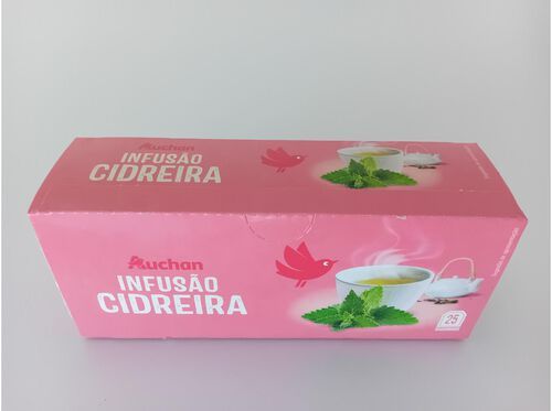 INFUSÃO AUCHAN CIDREIRA 25 SAQ
