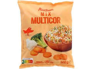 RICED VEGGIES MIX MULTICOR AUCHAN 500G