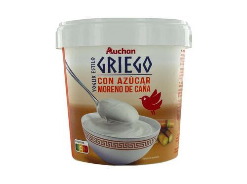 IOGURTE GREGO AUCHAN STRACCIATELLA 1KG