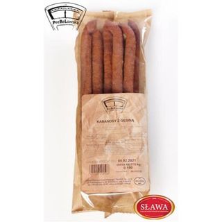 KABANOS Z GĘSINĄ 150G SŁAWA