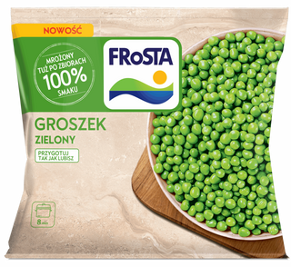 MROŻONY GROSZEK FROSTA 450 g