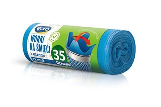 WORKI NA ŚMIECI Z FALĄ 35 l 26 szt. MW