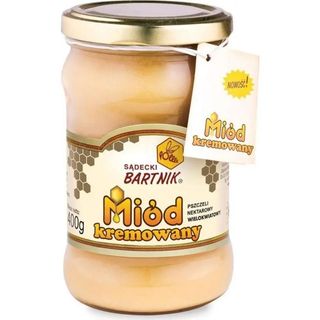 MIÓD BARTNIK WIELOKWIATOWY kremowy 400 g SĄDECKI