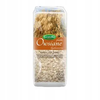 PŁATKI OWSIANE BŁYSKAWICZNE 400G Lestello
