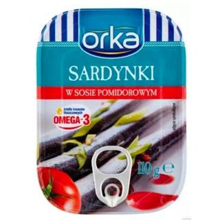 Sardynki Orka W Sosie Pomidorowym 110 g