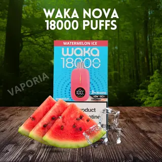Waka 18000 Puffs Watermelon Ice 3% 30 mg
