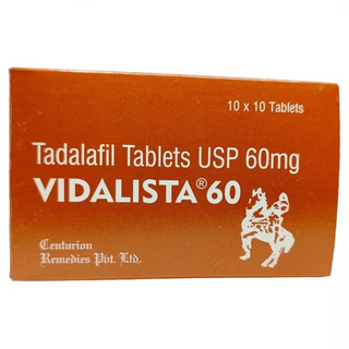 Таблетки тадафіл Vidalista 60 1 таб. (Vidalista 60)